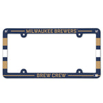 Milwaukee Brewers License Plate Frame - Full Color
