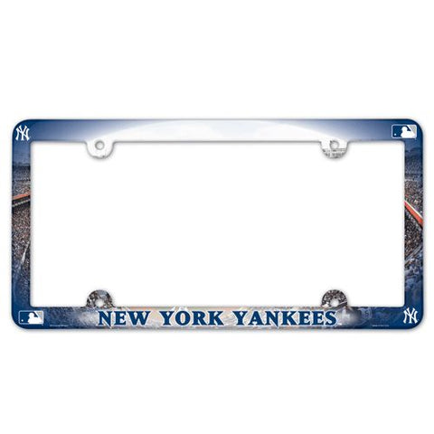 New York Yankees License Plate Frame - Full Color