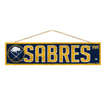 Buffalo Sabres Sign 4x17 Wood Avenue Design