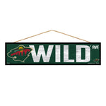 Minnesota Wild Sign 4x17 Wood Avenue Design