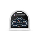 Chicago Bears Golf Chip with Marker 3 Pack