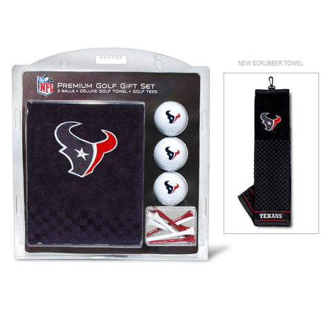 Houston Texans Golf Gift Set with Embroidered Towel