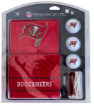 Tampa Bay Buccaneers Golf Gift Set with Embroidered Towel