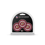 Washington Redskins Golf Chip with Marker 3 Pack