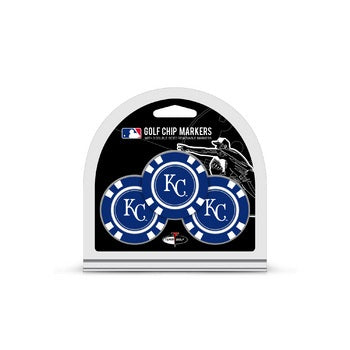 Kansas City Royals Golf Chip with Marker 3 Pack