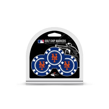 New York Mets Golf Chip with Marker 3 Pack