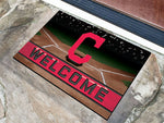 Cleveland Indians Door Mat 18x30 Welcome Crumb Rubber