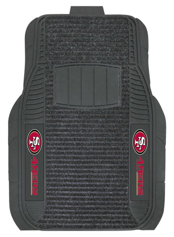 San Francisco 49ers Car Mats Deluxe Set