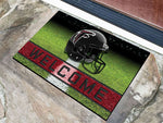 Atlanta Falcons Door Mat 18x30 Welcome Crumb Rubber