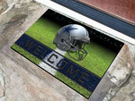 Dallas Cowboys Door Mat 18x30 Welcome Crumb Rubber