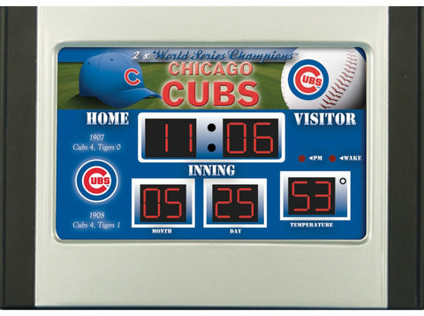 Chicago Cubs Scoreboard Desk & Alarm Clock
