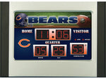 Chicago Bears Scoreboard Desk & Alarm Clock