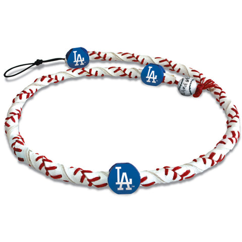 Los Angeles Dodgers Necklace Classic Frozen Rope Baseball