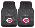 Cincinnati Reds Heavy Duty 2-Piece Vinyl Car Mats