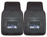 Seattle Seahawks Car Mats Heavy Duty 2 Piece Vinyl