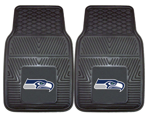 Seattle Seahawks Car Mats Heavy Duty 2 Piece Vinyl