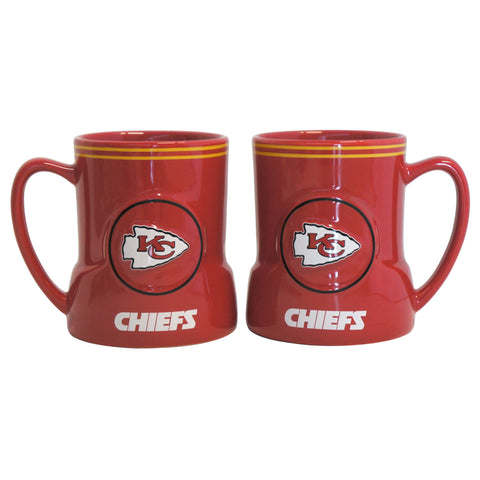 Kansas City Chiefs Coffee Mug - 18oz Game Time