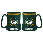 Green Bay Packers Coffee Mug - 18oz Game Time (New Handle)