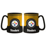 Pittsburgh Steelers Coffee Mug - 18oz Game Time (New Handle)