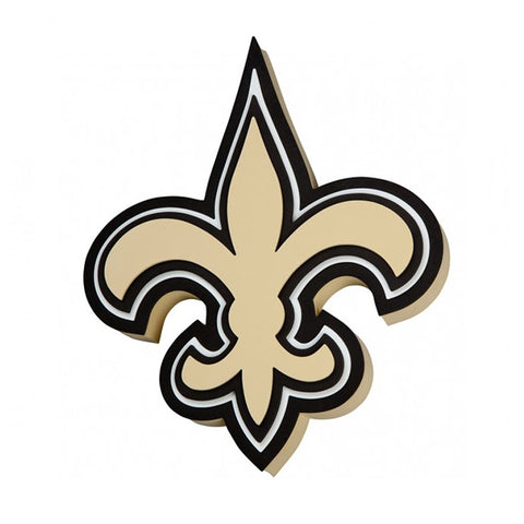 New Orleans Saints Sign 3D Foam Logo