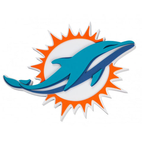 Miami Dolphins Magnet 3D Foam