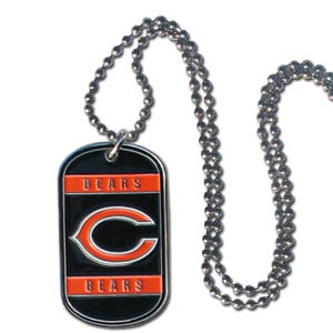 Chicago Bears Necklace Tag Style