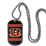 Cincinnati Bengals Necklace Tag Style