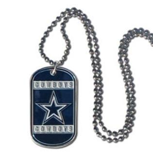 Dallas Cowboys Necklace Tag Style