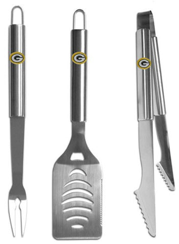 Green Bay Packers Grilling BBQ 3 Piece Utensil Set