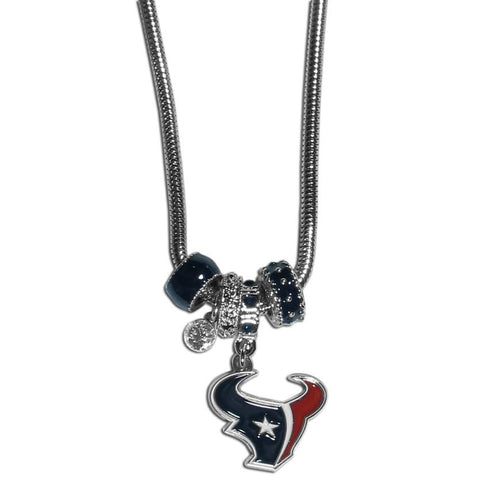Houston Texans Euro Bead Necklace