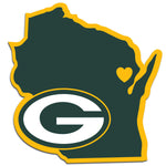 Green Bay Packers Decal Home State Pride