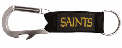 New Orleans Saints Carabiner Keychain