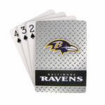 Baltimore Ravens Playing Cards - Diamond Plate
