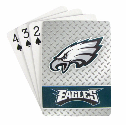 Philadelphia Eagles Playing Cards - Diamond Plate