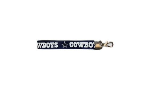 Dallas Cowboys Lanyard Wristlet Style Blue