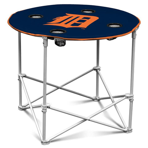 Detroit Tigers Round Tailgate Table