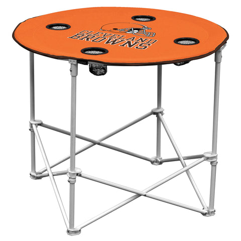 Cleveland Browns Round Tailgate Table