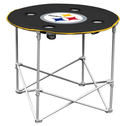 Pittsburgh Steelers Round Tailgate Table