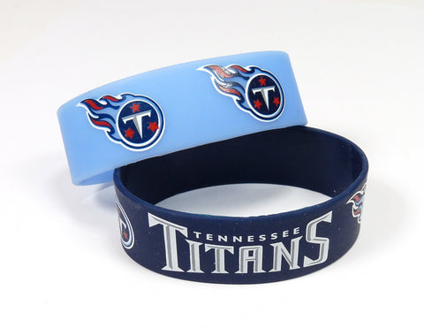 Tennessee Titans Bracelets 2 Pack Wide