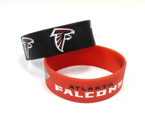 Atlanta Falcons Bracelets 2 Pack Wide