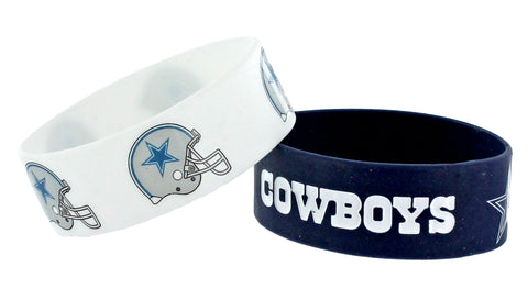 Dallas Cowboys Bracelets 2 Pack Wide