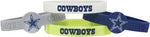 Dallas Cowboys Bracelets 4 Pack Silicone