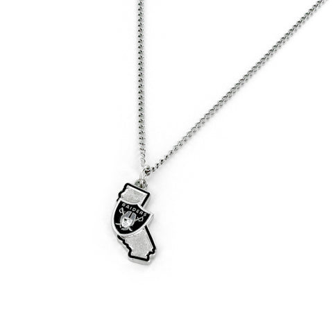 Oakland Raiders Necklace State Design