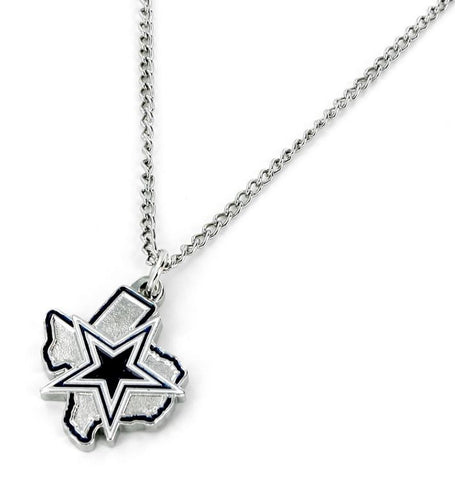 Dallas Cowboys Necklace State Design