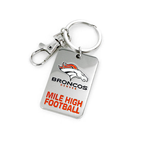 Denver Broncos Keychain Slogan