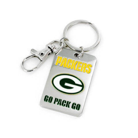 Green Bay Packers Keychain Slogan