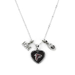 Atlanta Falcons Necklace Charmed Sport Love Football
