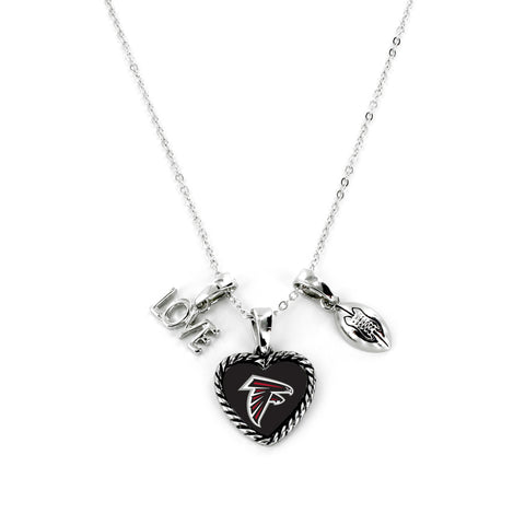 Atlanta Falcons Necklace Charmed Sport Love Football