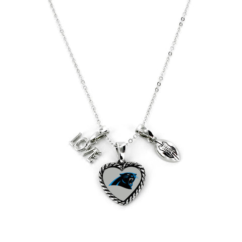 Carolina Panthers Necklace Charmed Sport Love Football