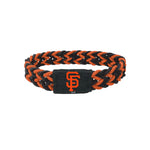 San Francisco Giants Bracelet Braided Black and Orange